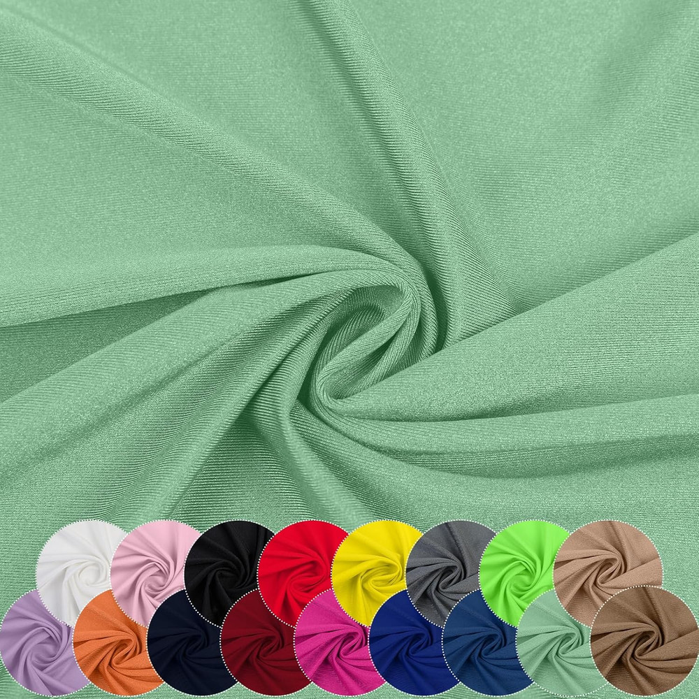 Nylon Spandex Fabric, 80% Nylon, 20% Spandex, Swimwear, Activewear Fabric 4 Way