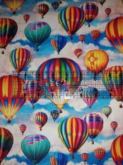 Hot Air Balloon Fabric 100% Cotton Material