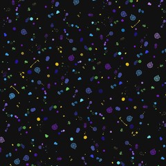 Evening Glow ~ 13 Fat Quarters ~ Black, Purple, Blue Butterfly Fabric
