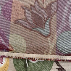 Heavy Woven Jacobean Floral Fabric Jacquard Tapestry Upholstery 3 Yards 57”x110”