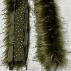 Faux Fox Fur Collar DIY Craft Strips Clothing Accessories Scarf Hat Coat Edging