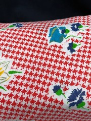 True Vintage Material Fabric Lot Poly Multicolor Floral Crafting Sewing Projects