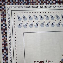 Daisy Kingdom Bear Pulling Geese In Wagon NURSERY Baby PANEL W/ Quilt Guide