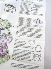 Daisy Kingdom GINGHAM VIOLETS Daisy Dolly Dress 17-19″ Doll Cut & Sew Fabric