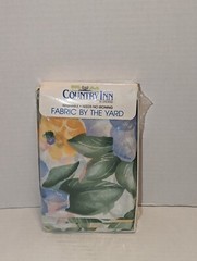 Country Inn Fabric By The Yard Floral Lalique Multi By Stevens 3yds 45×108 VTG