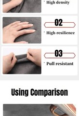 Car Roof Headliner Fabric Sky Cloth Auto Interior Repair Material Suede Foam Uph