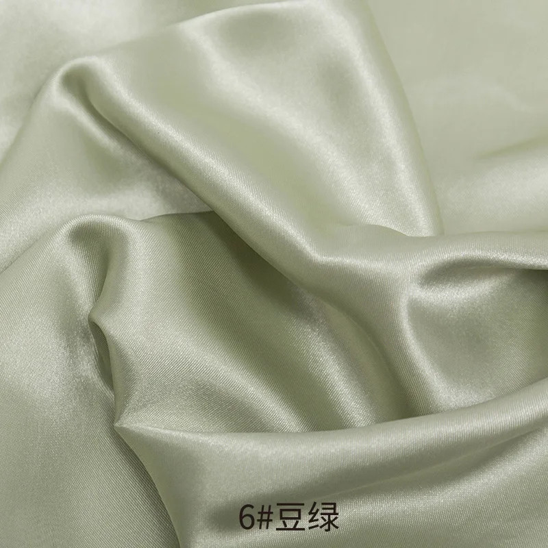 26 Colors Satin Fabric by the Meters Skirt Lining Material Wedding Decoration Fa