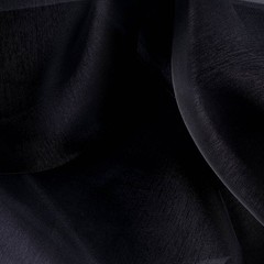 Black CHIFFON FABRIC 54″ x 10 yards Bolt Crafts Sewing Put-up Wedding Party SALE