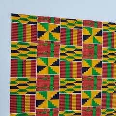 Quilters Cotton Fat Quarter 50x55cm Aztec Multicoloured Geometric Print Fabric