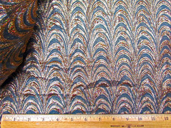 Hunter green & Gold Metallic Fabric By the Yard 45″ Wide