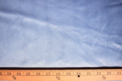 LITE BLUE SOLID POLYESTER OPEN MESH FABRIC 2 WAY STRETCH 90X58 INCHES