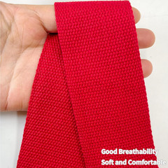 2 Inch Cotton Webbing,10Yds Red Heavy Duty Fabric Sewing Strap | Polyester Cotto