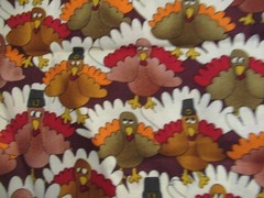 JO-ANN STORES 100% Cotton “Turkey GOBBLE” SZ 24″X42″ NEW