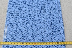 By 1/2 Yd, Vintage, Blue Thread-Spools-Light-Blue Quilt Cotton, Jo-Ann, EB67
