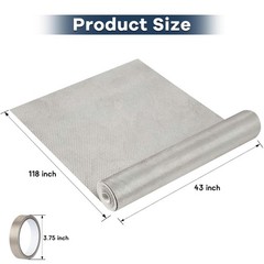 Military Grade Faraday Fabric 43″x118″ for WiFi, Cell, RFID, EMP Protection