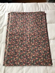 6.5 Yds Floral Cotton Gray JOAN KESSLER Concord Fabrics 44″ Flowers Roses