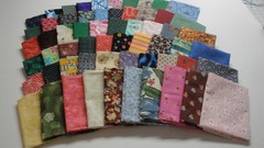 Fat Quarter “Treasure Trove”-60 Fat Quarters Plus 1 Panel