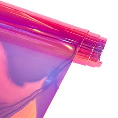30 Gauge Holographic Clear Vinyl Roll 12×54 Inch Waterproof Transparent TPU