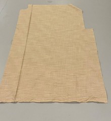 Linen & Cotton Beige Fabric Remnant – 58″L x 36″ New 1 Yard