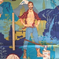 USA Cotton Alexander Henry Outdoor Fabric 108 x 60cm