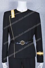 Starfleet Costume for Star Trek The Wrath of Khan Khan Cosplay Uniform