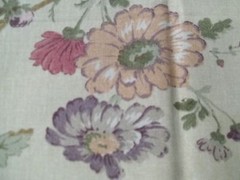 Purple & Pink Flowers Print Material Floral Printed Fabric 55″ x 21″ MT102