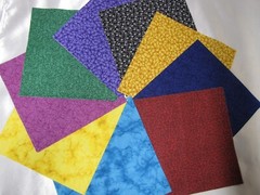 Patchwork Layer Cake Fabric~ (36-10” Sqs) “Multi #1” Quilt Tops, Crafts, Sewing