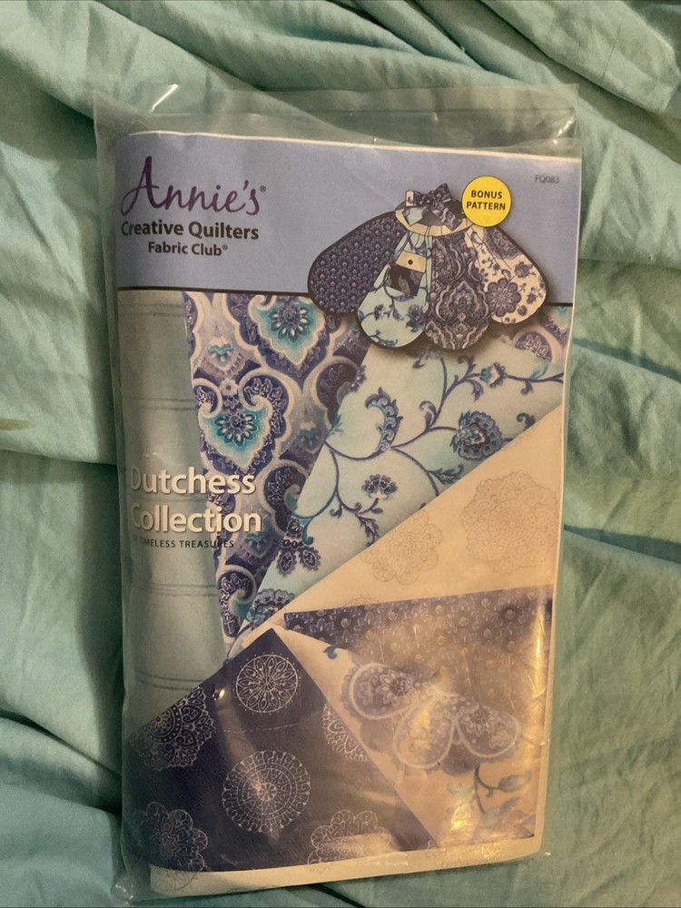 Annie’s Timeless Treasures Dutchess Collection 6 Fat Quarter Pack Opened Unused