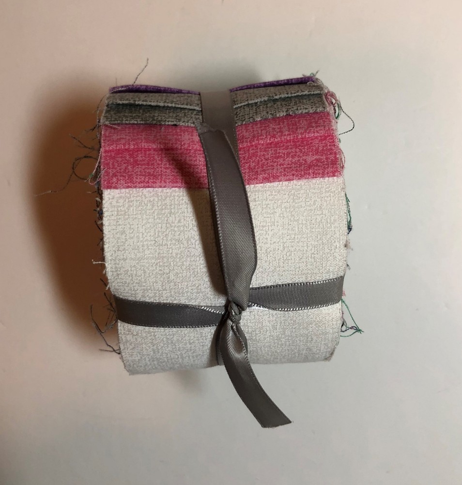 Blender Fabric Roll~20 Strip Cotton Jelly Roll~2.5″ x 42″~10 Designs 2 ea~Multi
