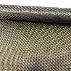 3k Carbon fiber Metallic Gold&Silver mixed fabric Twill cloth 100*100/200/300cm