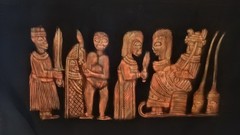 Batik wall art
