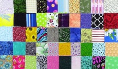 Classic Scrap Pack – 1,000 Pieces – Mixed Sizes No Duplicates – 100% Cotton 5614