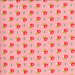 Moda SHINE ON 55216 15 Pink Red Bees Roses Floral BONNIE & CAMILLE Quilt Fabric