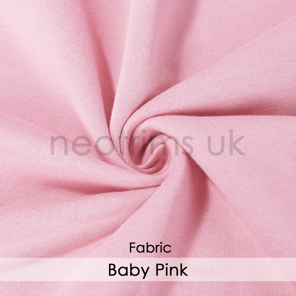 Sweatshirt Fleece Brushed Fabric Matching Knit Rib,School Jersey Material,5Meter