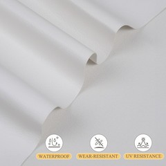 Faux Leather Fabric, 55″ Wide Upholstery Fabric by The Yard Marine Vinyl Fabr…