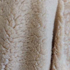 ad Sherpa fabric 100% Poly “58” inches wide sold by the yard