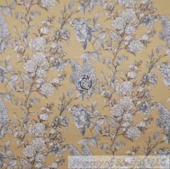 BonEful Fabric FQ Cotton Quilt VTG Antique Pink Rose Gold Flower Boho Farm House