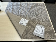 Ralph Lauren 26”x26” Discontinued Sample Alessandria Linen/Rayon 25” X 25”