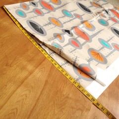 Retro Atomic Space Age Fabric MCM Multicolor 54 x 204 Approx 5.6 Yd Spoonflower