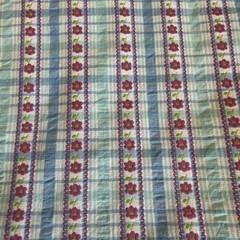 1 Yard 25” Of Cotton Linen Seersucker Fabric (596)