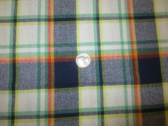 980. WOVEN PLAID Apparel or Craft Cotton or Cotton Blend Fabric – 54″ x 1 Yd.