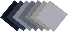 Gray Solid Cotton Fabric Charm Pack 5″ x 5″ Precut Quilt Squares, 42 Pcs (7 Shad