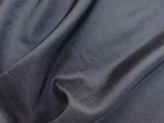 114cm Wide 15 Momme Black 100% Natural Silk Habotai Material Silk Habutai Fabric