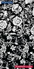 50pcs 10 x 10 inches Cotton Fabric Bundle-Black and White | Multicolor Cotton Fa