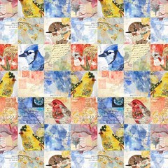 Air Mail by Nancy Smith for STUDIO E -Digital Your Choice Watercolor Birds