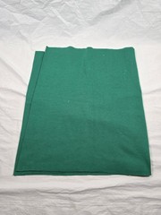 Fabric Scrap Bundle Solid Teal Green Blue Textured Sewing Quilting Craft Lot 4pc