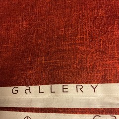 Rust Cotton Fabric – Gallery Fabric – 6 Yds.
