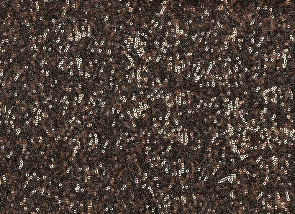 Luxury SHINY Sequin Dance Wear Fabric Material – COPPER