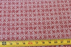 By 1/2 Yd, Red Print on Quilt Cotton, Jo-Ann, P3431