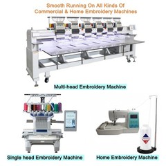 Sissewpro 40WT Machine Embroidery Thread 3 Big Spool (5,000M 5000M, 3 White